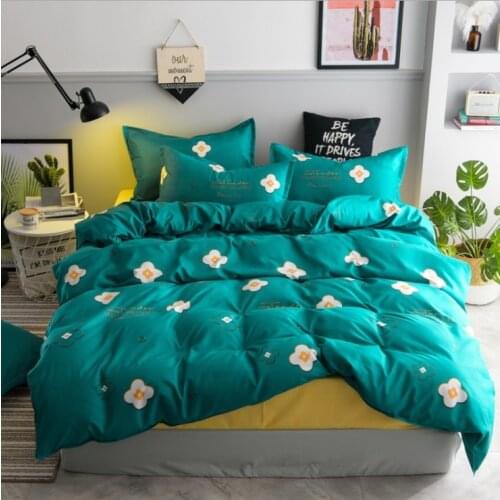 Mylbpolyester microfiber Duvet Cover Set 1pc Duvet Cover 1pc Bed Sheet Set 1pcs/2pcs Pillowcase Full/Queen/King Size Bedding Set