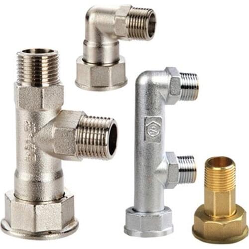 All copper M30 gas valve F-type three-way valve brass gas valve natural gas elbow for liquefied gas gas meter