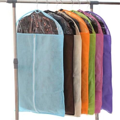 Dust bag thickened woven suits coats dust storage transparent suitcase clothing dust cover pouch cover clothes