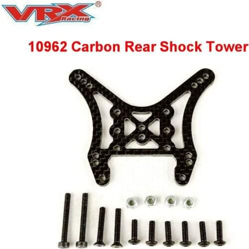 RC car upgrade parts,VRX 10962 Carbon Rear Shock Tower,Fit 1/10 scale VRX Racing 4WD RC Car,RC model car accessories