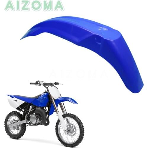 Blue Motocross Front Fender Racing Mudguard Cover Guard for Honda Kawasaki Yamaha WR YZ TTR WRF 125 250 450 426 500 Universal