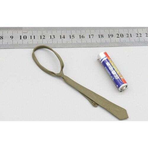 UD9005 1/6 Scale WWII British Army Locomotive Courier Tie Model for 12" Doll