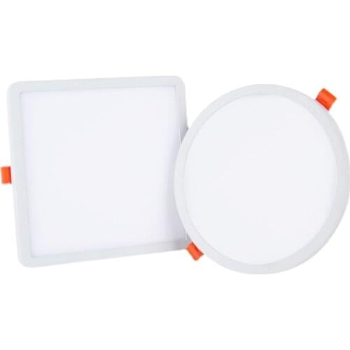 Ultra-Thin Square Panel Freely Adjustable LED 110/220V Downlight Ceiling Light Embedded Living Room Opening Light 6W 8W 15W 20W