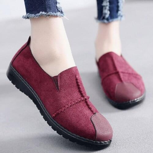 Women Summer Flats Shoes Casual Lazy On Flat Shoes Comfortable Breathable Ladies Shoe 36-43 Single Shoes Round Toe Dress