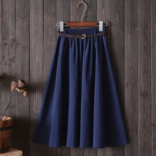GIGOGOU Spring Summer Midi Pleated Women Skirt Fashion A Line Casual Skirt High Waist Female Tutu Tulle Skirt
