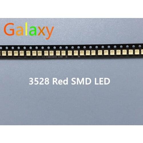 3528/1210 Red Smd Plcc-2 Ultra Bright Light-emitting Diodes Led 2015 Surface Mount New Arrival led 200PCS