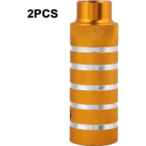 Anti-Deformation Bicycle Metal Heavy Duty Foot Stand Pegs Rear Stunt Pegs Footrest Bike Accessories Bicycle Feet Big Feet