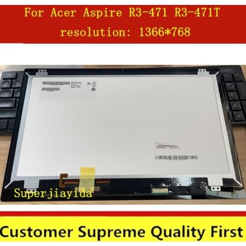 14" Touch LCD screen For Acer Aspire R14 R3-471 R3-471T r3-431Touch LED LCD Screen Digitizer Assembly
