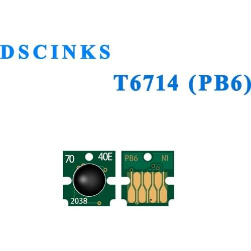 For EPSON T6714（ PB6 ）T6714 Maintenance tank chip for epson WF-C869RA 8690A 8190A maintenance box