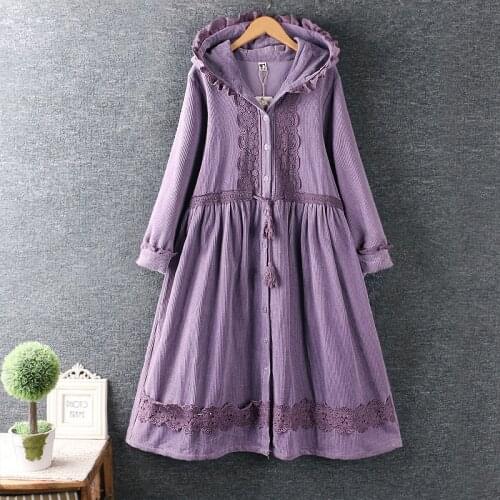 Женские тренчи с капюшоном GIOIO China At AliExpress