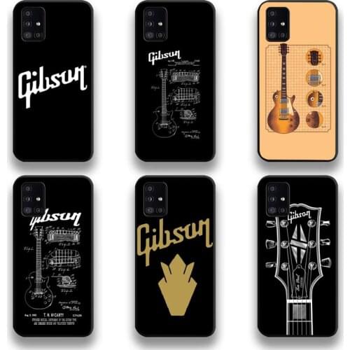 Les Paul Gibson Guitar Phone Case For Samsung Galaxy A21S A01 A11 A31 A81 A10 A20E A30 A40 A50 A70 A80 A71 A51