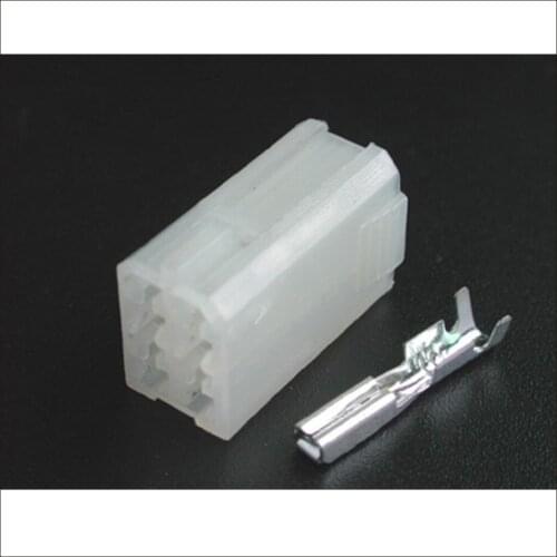 Male connector female wire connector 4 pin connector terminal Plugs socket Fuse box Wire harness Soft Jacket DJ7048Y-2.2-21