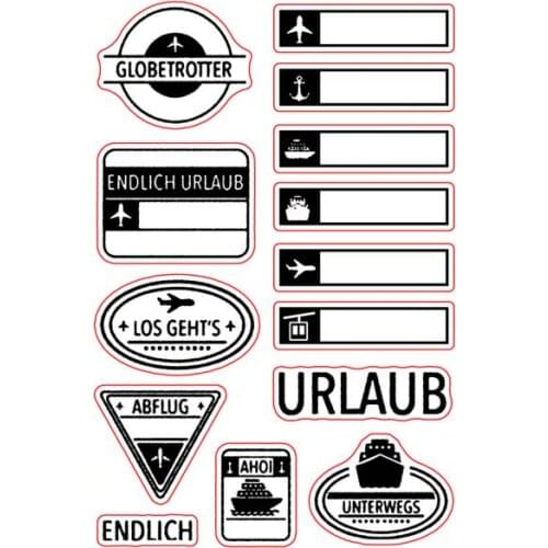 German Transparent Clear Stamp for DIY scrapbooking/Card Making C435