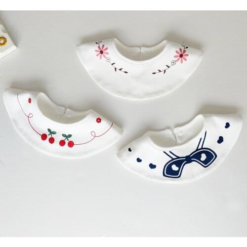 2021 New Wild Saliva Towel 360 Rotatable Baby Bib Waterproof Pure Cotton Baby Clothing Saliva Towel Baby Stuff