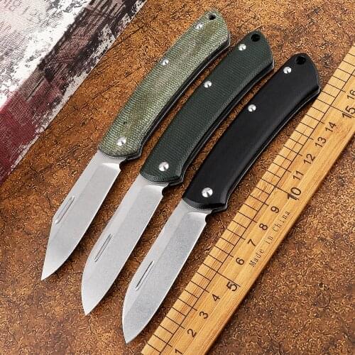 OEM 319 folding knife S30v blade G10 handle mark camping hunting outdoor pocket fruit EDC tool gentleman lady defense knife
