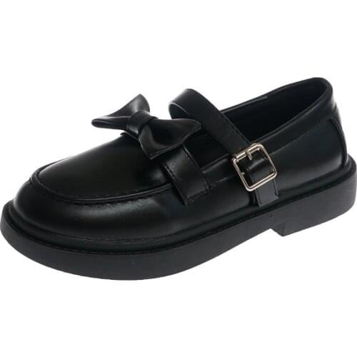 Mary Jane Jk Shoes Female Japanese Bow Knot Round Head Cute 2021 New Retro Non-slip Wear-resistant Fashion Comfortable Cosplay