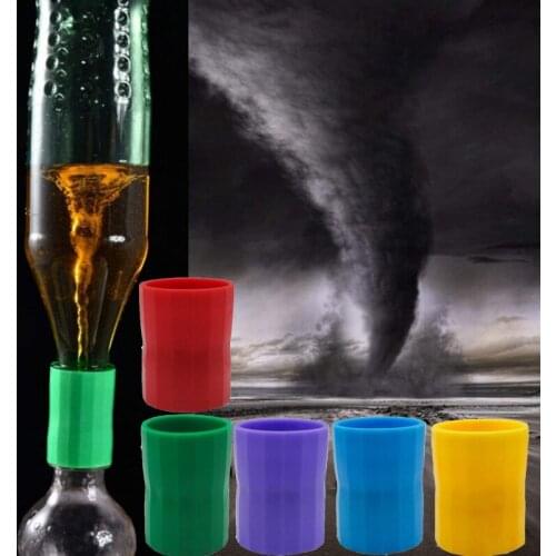 Vortex Bottle Connectors Tornado Connector Tube for Scientific Experiment And Test Special Birthday Gift Kid Toy