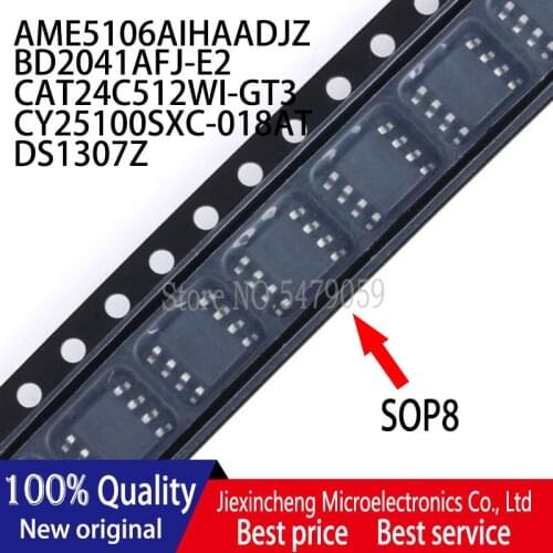 10PCS AME5106AIHAADJZ 5106 BD2041AFJ-E2 DO41A CAT24C512WI-GT3 24512A CY25100SXC-018AT CY25100 DS1307Z DS1307 SOP8 New original