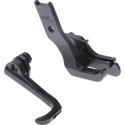 3/16 Inch Industrial Sewing Machine Walking Foot Edge Guide Foot S585 for Juki Consew Singer