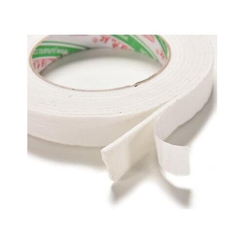 3M/Roll Super Strong Foam Double Sided Tape 18mm Double Faced Adhesive Tape For Mounting Fixing Pad Sticky