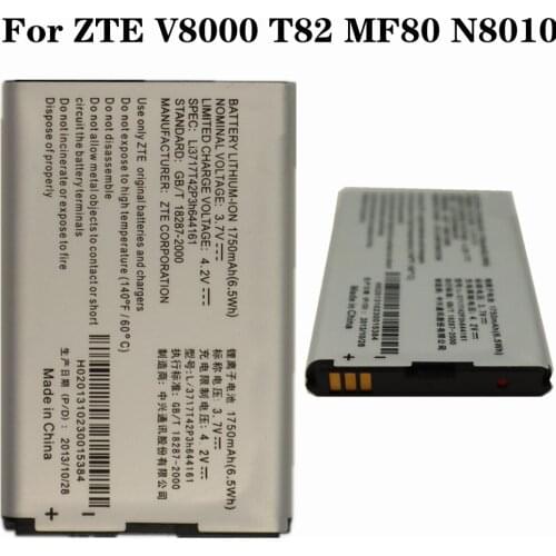 For ZTE MF80 Nova 4.0 V8000 Softbank 007Z ZEBAJ1 WIFI Router Hotspot Modem Li3717T42P3h644161 High Quality Replacement Battery