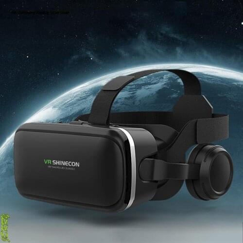 Hot Selling 3D Glasses Stereo Virtual Reality Cardboard Headset Helmet Bluetooth Hj