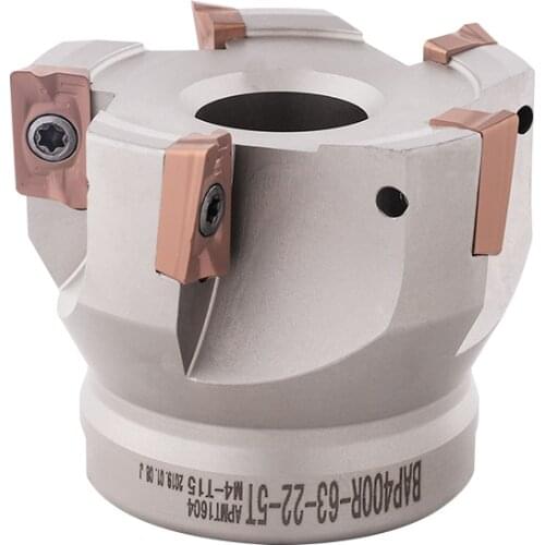 OYYU BAP300R BAP400R 35 50 63 45 mm 4T 5T 6T Milling Cutter Head Right Angle Square Shoulder CNC Carbide Inserts APMT1135 1604