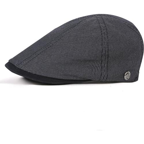 Summer Cotton Flat Cap Ivy Caps Men Women Twill Six Panel Breathable Gatsby Beret Hat Lightweight Boina