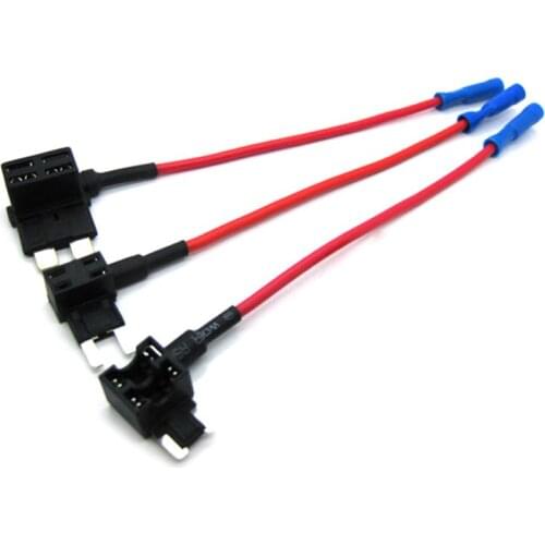 Mini/Medium/Small Standard Add A Circuit Fuse Tap Piggy Back Blade Holder Plug Socket NJ88