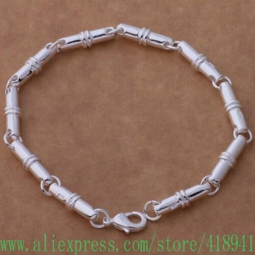Silver Plated bracelet, Silver Plated fashion jewelry All bamboo /edkamura bemajvta AH191