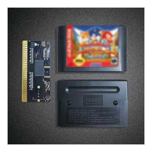Soniced Classic Heroes 2 - 16 Bit MD Game Card for Sega Megadrive Genesis Video Game Console Cartridge
