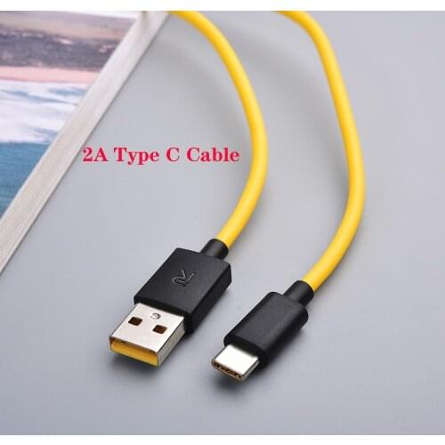 USB Type C Cable For Realme Q X X2 6 7 Pro V5 X50 X7 2A Fast USB Charging Type-C Charger Data Cable For OPPO USB-C Cabel Wire 1M
