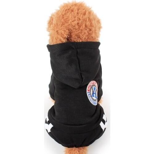 Gomaomi Dog Winter Clothes Hoodie Baseball Uniform Costume Pet Warm Coat