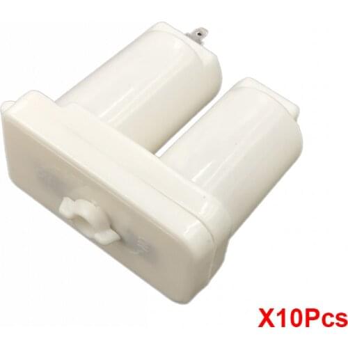 10Pcs Water Heater Gas Boiler Power Supply # 1 Battery Case Gas Double Battery Box Cases Cover (No Batteries)