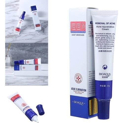 30g Anti-Acne Cream Pimple Acne Removal Treatment Oil-control Facial Hydrating Moisturizer Skin Healthy Care Beauty Tool