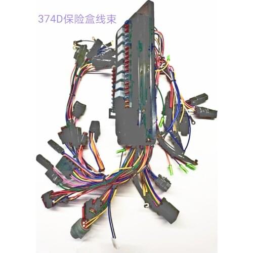 For Excavator Accessories Carter 374D EFI Fuse Box Assembly Harness 342-2890