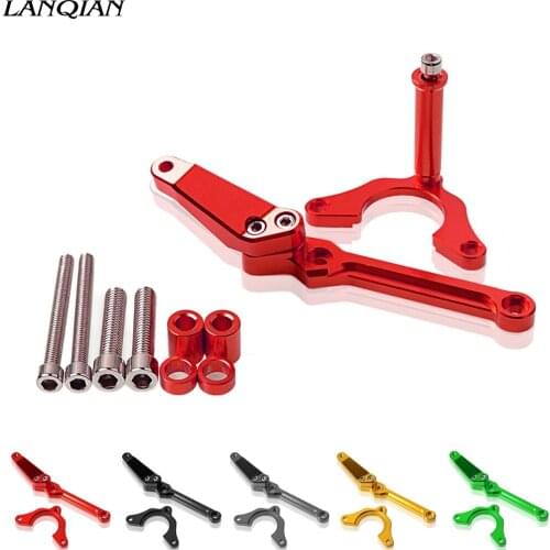 Motorcycle CNC Aluminum Steer Steering Damper Stabilizer Mount Kit Mounting Bracket Support For Kawasaki Z 900 Z900 2017 2018