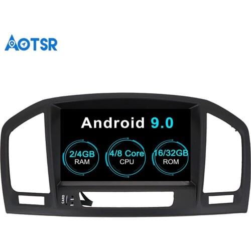 Aotsr Android 9.0 Car DVD radio Player for Opel Vauxhall Holden Insignia 2008-2013 car stereo GPS 2 din navigation multimedia
