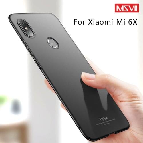 Msvii For Xiaomi Mi 6X Case 360 Full Protection For Xiaomi Mi6X Case Luxury Brand Shock Proof Back Cover For Mi Mi 6x Mi6 X A2