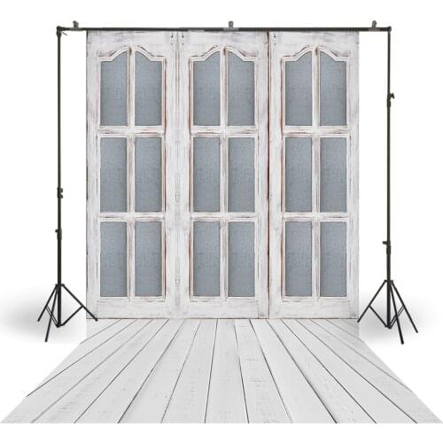 HUAYI Photography Backdrop Newborns Baby Birthday Studio Photo Background Rustic Old Windows Photoshoot Backdrops XT-6402