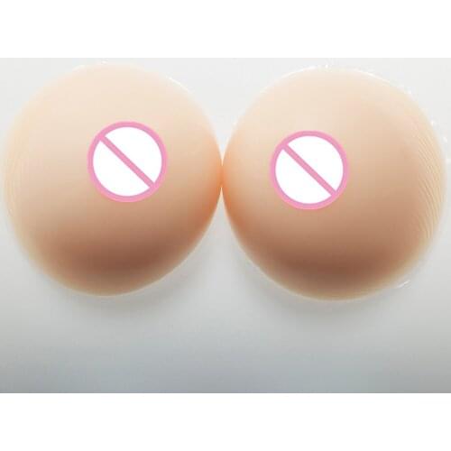 Transvestite False Boobs 2000g/Pair Crossdress Breast Huge Boobs Form Drag Queen Shemale Silicone Artificial Breast