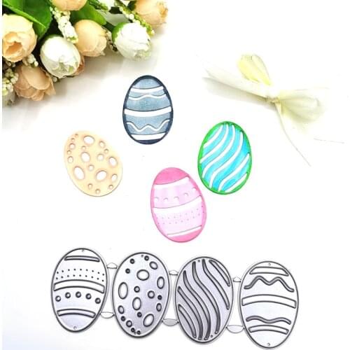 Julyarts Easter Egg Die Cut Craft Paper Dies Scrapbooking Soldes For DIY Scrapbooking Decorative Embossing Handcraft Dies