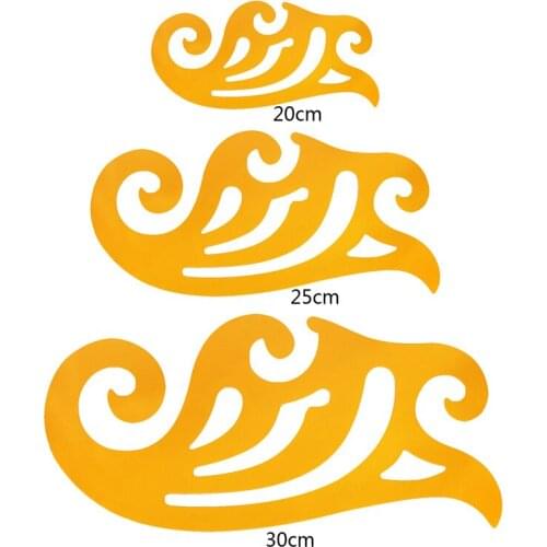 20CM 25CM 30CM Sewing Tailor Yardstick Cloth Cutting Rulers French Curve Template Ruler Drawing Drafting Tailor Designer Supply