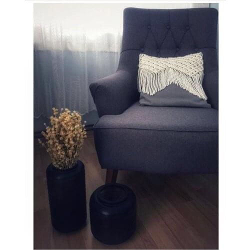 Macrame Pillow Cover Boho Cushion Cover 100% Cotton Wedding Pillow Cover Boho Home Decor, Custom Size and Color