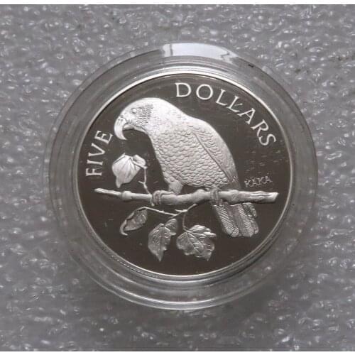 New Zealand 1996 Bird and Animal Series Commemorative Silver Coin Real Rare Silver Original Coin Collection