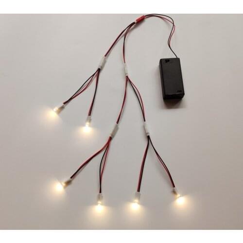 New LED Lamp Beads Small Night Light No. 5 Battery Small Bulb DIY Creative Model Light