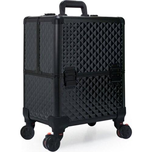Professional tattoo plastic surgery toolbox beauty makeup tattoos trolley case cosmetic bag makeup artist travel make up luggage