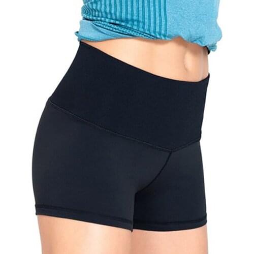 Zhangyunuo Spandex Solid High Waist Sexy Yoga Shorts Sports Short Leggings Women Gym Running Fitness Workout Athletic Shorts