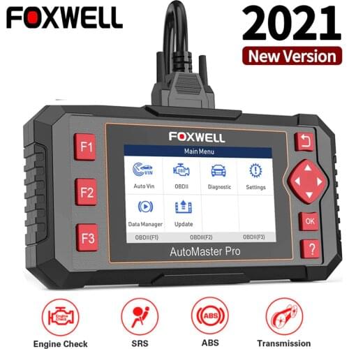 FOXWELL NT604 Elite OBD2 Scanner Code Reader ABS SRS AT Engine Check Professional ODB OBD 2 Car Diagnostic Tool Free Update