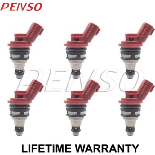 6x 16600-53J03 fuel injector for INFINITI I30 1996~1999 J30 1993~1997 3.0L V6